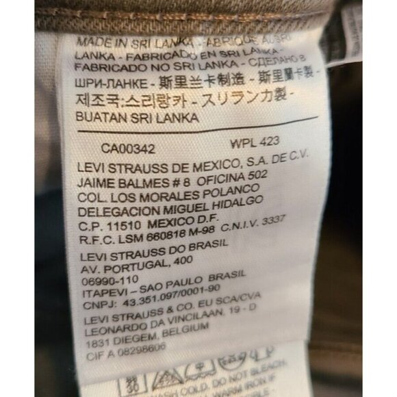 NEW Levi's 535 Legging Skinny Stretch Gray Denim Jeans Women's Size 0M 24 x 32 - Picture 11 of 13